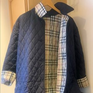 BURBERRY Classic Diamond Quilted Coat / Jacket